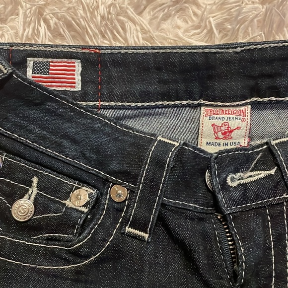 True Religion skinny Jeans dark wash size 26 - Picture 7 of 8